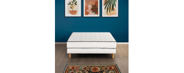 Cdiscount: Ensemble matelas sommier DEKO DREAM 140x190cm - ressorts ensach&eacute;s, 7 zones &agrave; 229,99&euro;