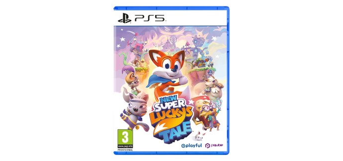 Amazon: New Super Lucky's Tale (PS5) à 26,99€ (au lieu de 29,99€)