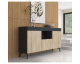 Cdiscount: Buffet Bahut Noir 130x70x32.5cm à 69.99€ (au lieu de 99€)