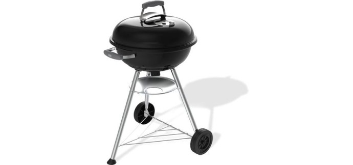 Cdiscount: Barbecue &agrave; charbon Weber Compact Kettle &Oslash;47 cm &agrave; 79,99&euro; (au lieu de 89,99&euro;)