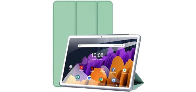 Cdiscount: Tablette 10" Android 13 - 16 Go RAM 128 Go ROM, 4G LTE &agrave; 69,99&euro; (au lieu de 89,99&euro;)