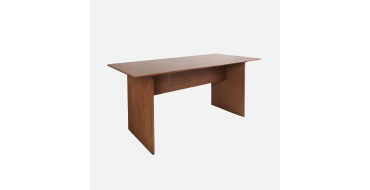 Sweeek: Table &agrave; manger rectangulaire 6 places noyer - 170x80x75cm &agrave; 199,99&euro; (au lieu de 249,99&euro;)