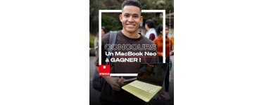 Synergie: 1 MacBook Neo Apple &agrave; gagner