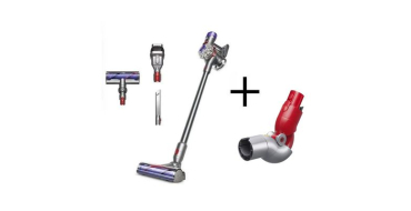 Cdiscount: Aspirateur balai sans fil Dyson V8 Advanced + adaptateur &agrave; 249&euro; (au lieu de 444&euro;)