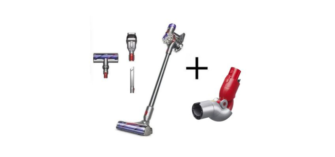 Cdiscount: Aspirateur balai sans fil Dyson V8 Advanced + adaptateur &agrave; 249&euro; (au lieu de 444&euro;)