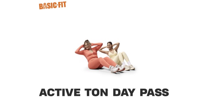 Basic-Fit: Un pass journée Basic-Fit offert gratuitement