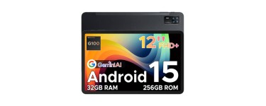 JoyBuy: Tablette DOOGEE Tab E3+ Android 15, 12" FHD+, 32 Go RAM + 256 Go &agrave; 149,98&euro; (au lieu de 339,99&euro;)