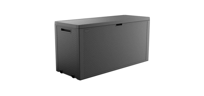 Cdiscount: Coffre de rangement KETER 270L extérieur résine gris à 34,99€ (au lieu de 39,99€)