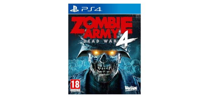 Amazon: Zombie Army 4 Dead War (PS4) &agrave; 19,99&euro; (au lieu de 49,99&euro;)