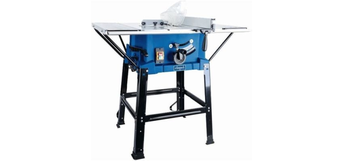 Cdiscount: Scie circulaire sur table SCHEPPACH HS 110 - 2000W, 254mm &agrave; 139&euro; (au lieu de 189,99&euro;)