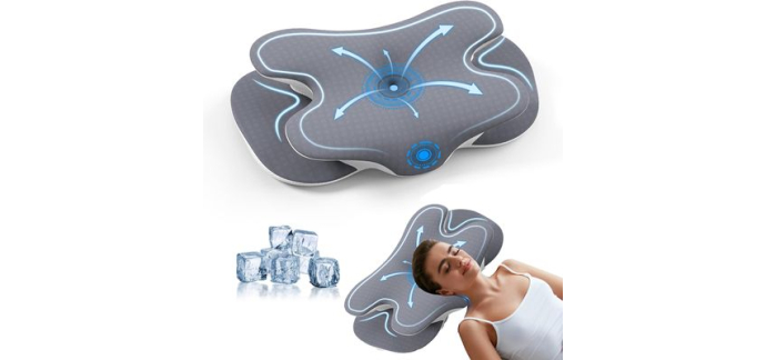 Cdiscount: Oreiller mémoire de forme cervical orthopédique à 26,99€ (au lieu de 59,99€)