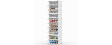 Cdiscount: Meuble &agrave; chaussures 10 &eacute;tag&egrave;res pour 20 paires &agrave; 22,99&euro; (au lieu de 24,99&euro;)