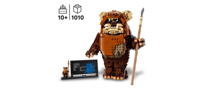 Cdiscount: LEGO&reg; Star Wars&trade; Wicket l&rsquo;Ewok (75430) &agrave; 94.99&euro; (au lieu de 99.99&euro;)