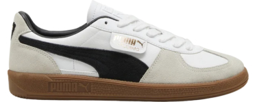 Kickz: PUMA Palermo Lth Blanc &agrave; 53,95&euro; (au lieu de 89,95&euro;)
