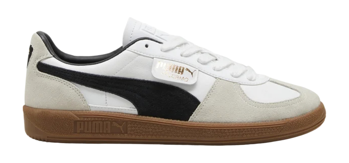 Kickz: PUMA Palermo Lth Blanc &agrave; 53,95&euro; (au lieu de 89,95&euro;)