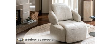 T&eacute;l&eacute; Loisirs: 1 fauteuil Romane H&H (valeur 1899&euro;) &agrave; gagner