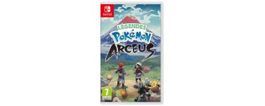 Amazon: L&eacute;gendes Pok&eacute;mon Arceus (Switch) &agrave; 44,49&euro; (au lieu de 49,99&euro;)