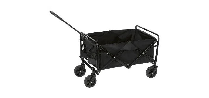 LIDL: EASYmaxx Chariot pliable - 80 kg, roues pivotantes 360&deg; &agrave; 49,99&euro; (au lieu de 129,99&euro;)