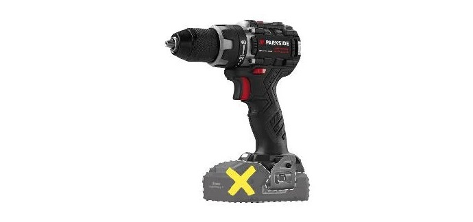 LIDL: Perceuse-visseuse PARKSIDE PERFORMANCE PABSP 20 Li C4 - 60 Nm, 20V &agrave; 29.99&euro; (au lieu de 39.99&euro;)