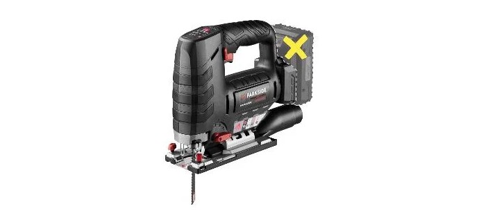 LIDL: Scie sauteuse sans fil PARKSIDE PERFORMANCE PPSTDA 20-Li B2 - 20V, 155mm &agrave; 44.99&euro;
