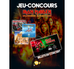 Gaumont Path&eacute;: 4 lots 2 places Iron Maiden + vinyle &agrave; gagner