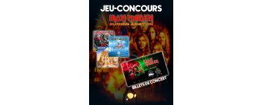 Gaumont Path&eacute;: 4 lots 2 places Iron Maiden + vinyle &agrave; gagner
