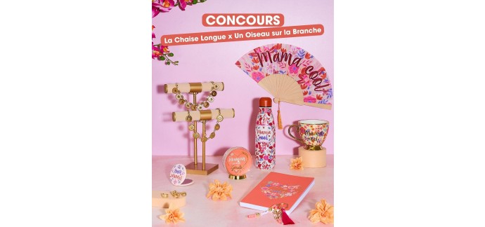 La Chaise Longue: 1 bon d'achat de 100&euro; pour bijoux Un Oiseau sur la Branche + cadeaux F&ecirc;te des M&egrave;res (valeur 1