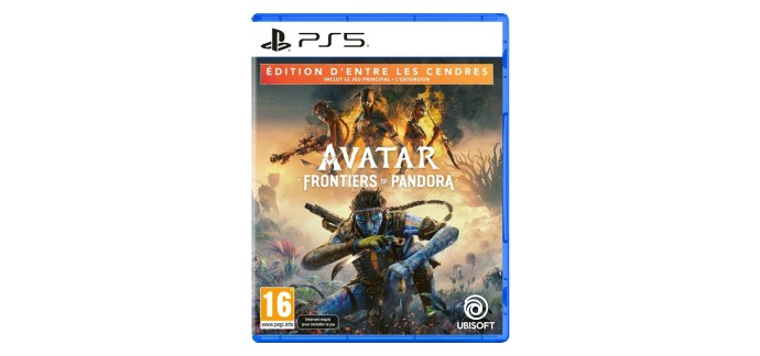 Amazon: Avatar Frontiers of Pandora &Eacute;dition D'entre les Cendres (PS5) &agrave; 23,60&euro; (au lieu de 39,99&euro;)