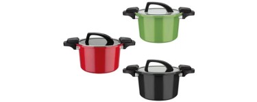 LIDL: Casserole basse consommation GSW 24cm - aluminium, anti-adh&eacute;sif &agrave; 68.99&euro; (au lieu de 119&euro;)