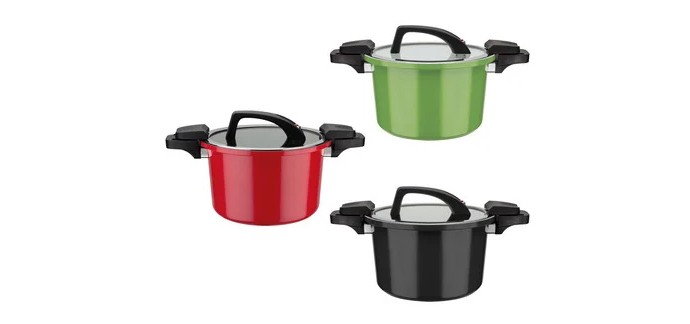 LIDL: Casserole basse consommation GSW 24cm - aluminium, anti-adh&eacute;sif &agrave; 68.99&euro; (au lieu de 119&euro;)