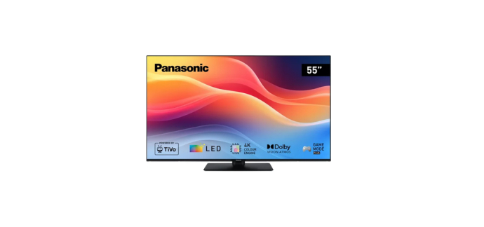 JoyBuy: Panasonic TV LED 4K TB55W61AEZ 140 cm &agrave; 279,99&euro; (au lieu de 469,99&euro;)