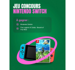 Pixmania: 1 Nintendo Switch + jeu Zelda Breath of the Wild à gagner