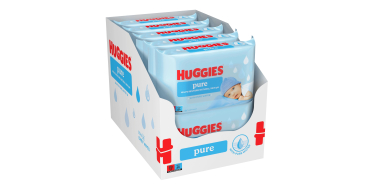Amazon: Lingettes Huggies Pure 1008 pi&egrave;ces &agrave; 14,26&euro; via Pr&eacute;voyez et &Eacute;conomisez (au lieu de 23,54&euro;)