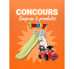 OOGarden: 1 porteur auto rouge + toboggan Funny &agrave; gagner