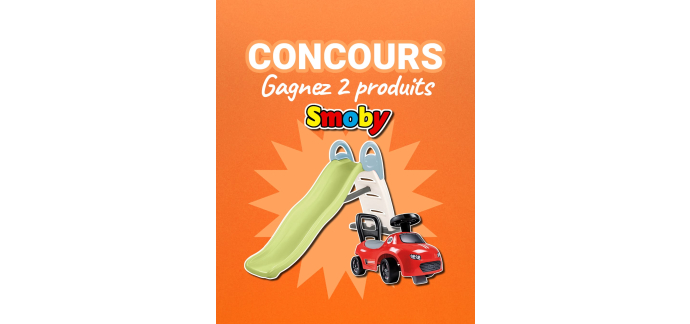 OOGarden: 1 porteur auto rouge + toboggan Funny &agrave; gagner