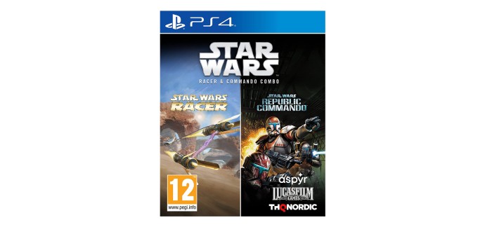Amazon: Star Wars Racer and Commando (PS4) &agrave; 19,99&euro; (au lieu de 29,99&euro;)