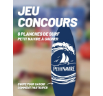 Petit Navire: 6 planches de surf Petit Navire &agrave; gagner