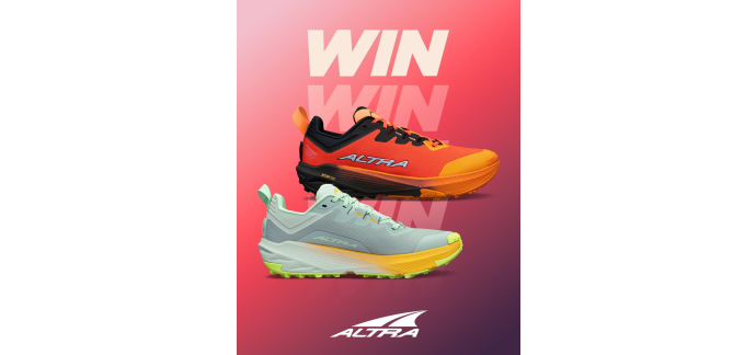 Private Sport Shop: 1 paire de chaussures Altra Experience Wild 3+ (valeur 150&euro;) &agrave; gagner