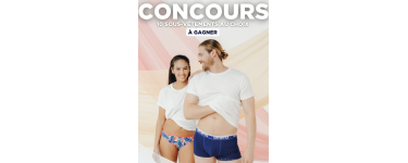 Ath&eacute;na: 10 sous-v&ecirc;tements au choix (haut ou bas) &agrave; gagner