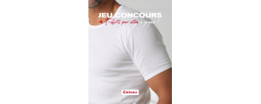 Eminence: 1 T-shirt pur coton &agrave; gagner
