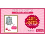 Notre Temps: 10 bons d'achat de 100&euro; SPARTOO.COM &agrave; gagner