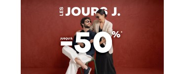 Jules: Jusqu'&agrave; -50% sur une s&eacute;lection de v&ecirc;tements homme pendant l'op&eacute;ration Les Jours J
