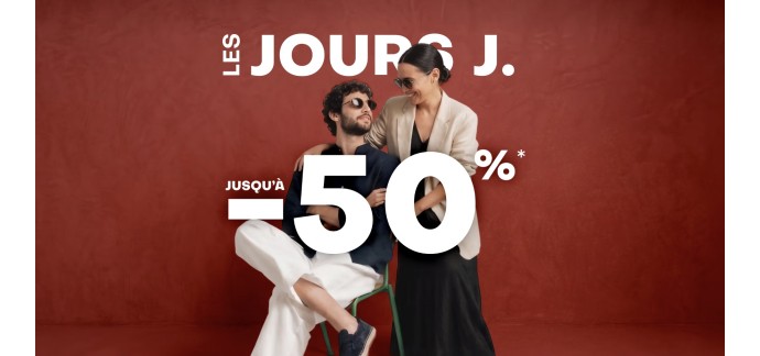 Jules: Jusqu'à -50% sur une sélection de vêtements homme pendant l'opération Les Jours J