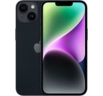 Cdiscount: APPLE iPhone 14 128GB Midnight - Reconditionné Excellent état à 270,66€ (au lieu de 299,99€)