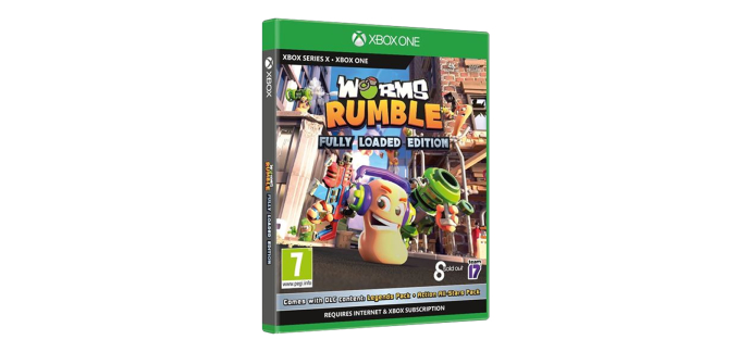Amazon: Worms Rumble Fully Loaded Edition (Xbox) &agrave; 11,21&euro; (au lieu de 29,99&euro;)