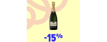 Cdiscount: 15% de remise d&egrave;s 99&euro; d'achat sur une s&eacute;lection de Champagnes