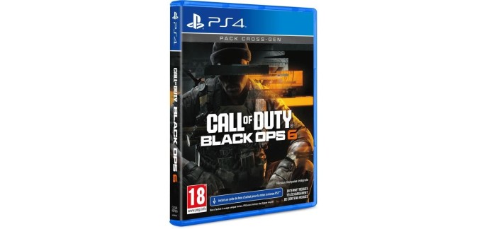 Cdiscount: Call of Duty Black Ops 6 (PS4) &agrave; 45,99&euro; (au lieu de 79,99&euro;)