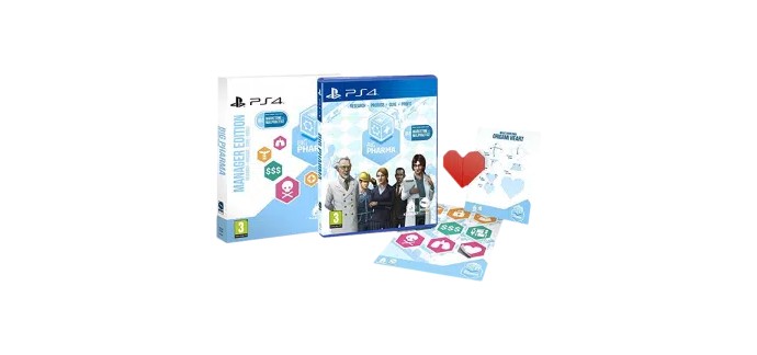 Amazon: Big Pharma Manager Edition (PS4) à 13,19€ (au lieu de 29,99€)