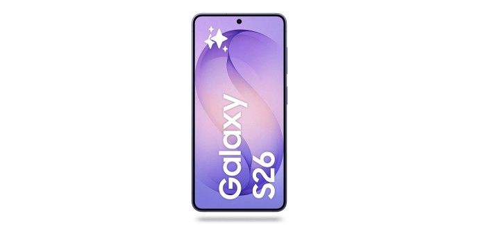 B&You: Smartphone Samsung Galaxy S26 - 512 Go, Violet à 699€