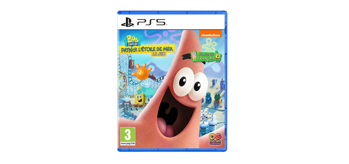 Amazon: Patrick l'Étoile de Mer (PS5) à 13,99€ (au lieu de 39,99€)